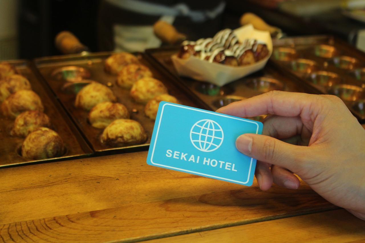 Sekai Hotel Botan Osaka Exterior foto